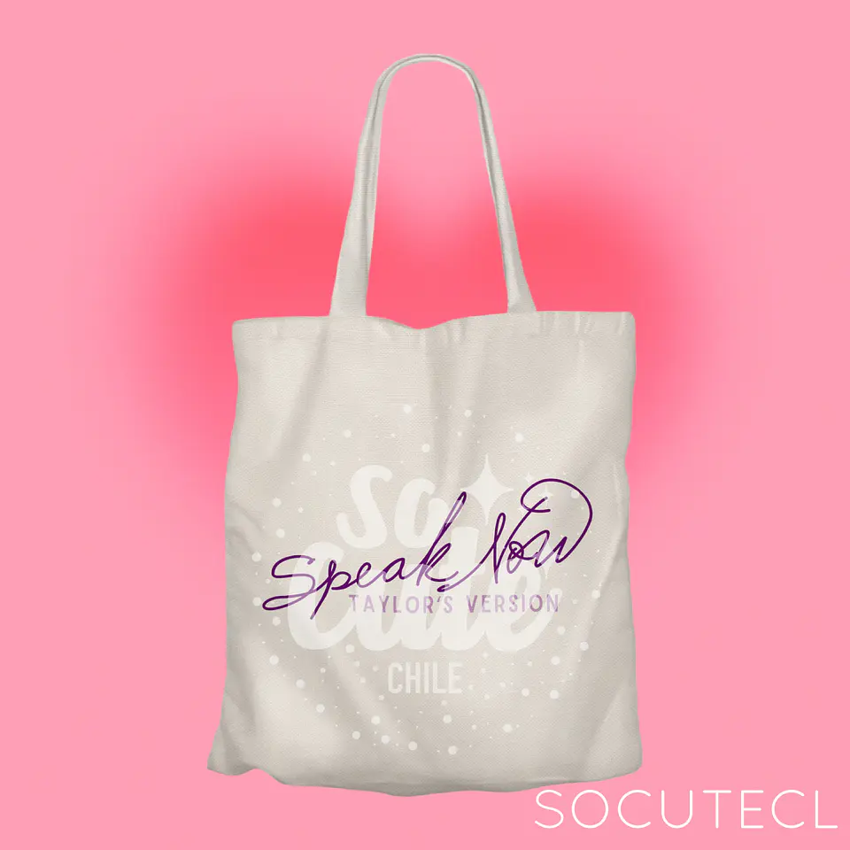 TOTE BAG TAYLOR SWIFT SPEAK NOW  1