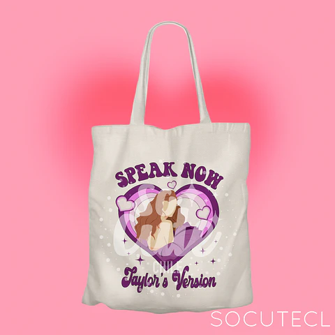 TOTE BAG TAYLOR SWIFT SPEAK NOW TAYLOR’S VERSION