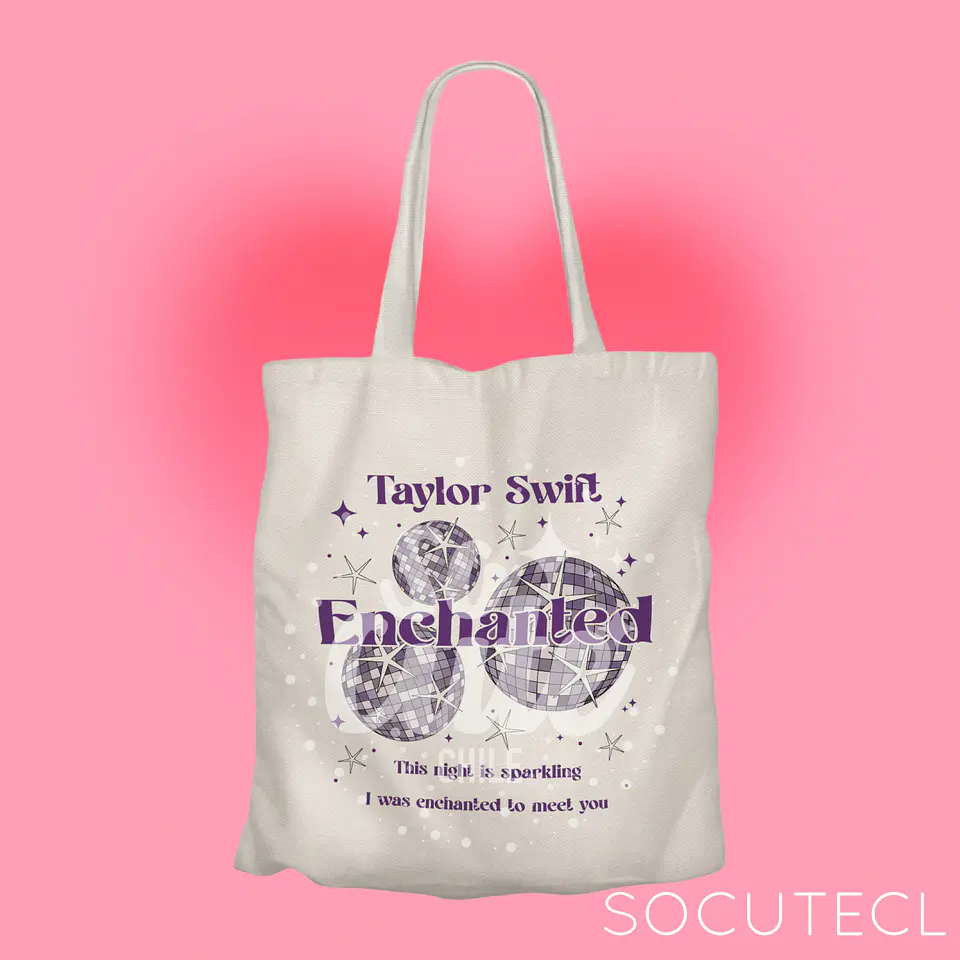 TOTE BAG TAYLOR SWIFT SPEAK NOW ENCHANTED 1