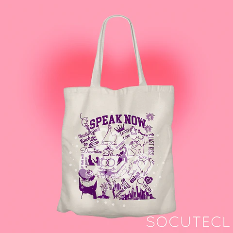 TOTE BAG TAYLOR SWIFT SPEAK NOW 2