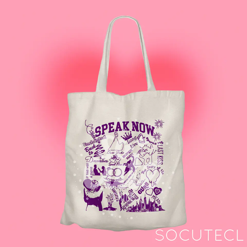 TOTE BAG TAYLOR SWIFT SPEAK NOW 2 1