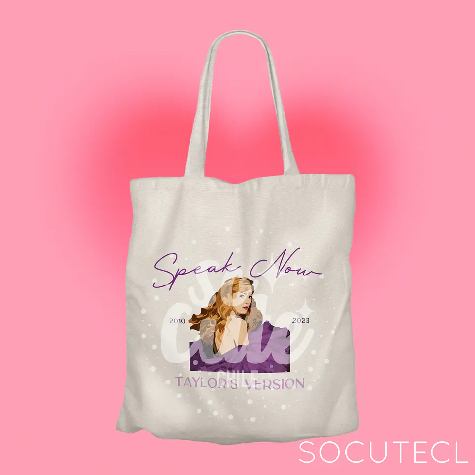 TOTE BAG TAYLOR SWIFT SPEAK NOW TAYLOR’S VERSION 2 1