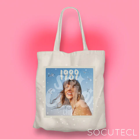 TOTE BAG TAYLOR SWIFT PORTADA 1989 TV