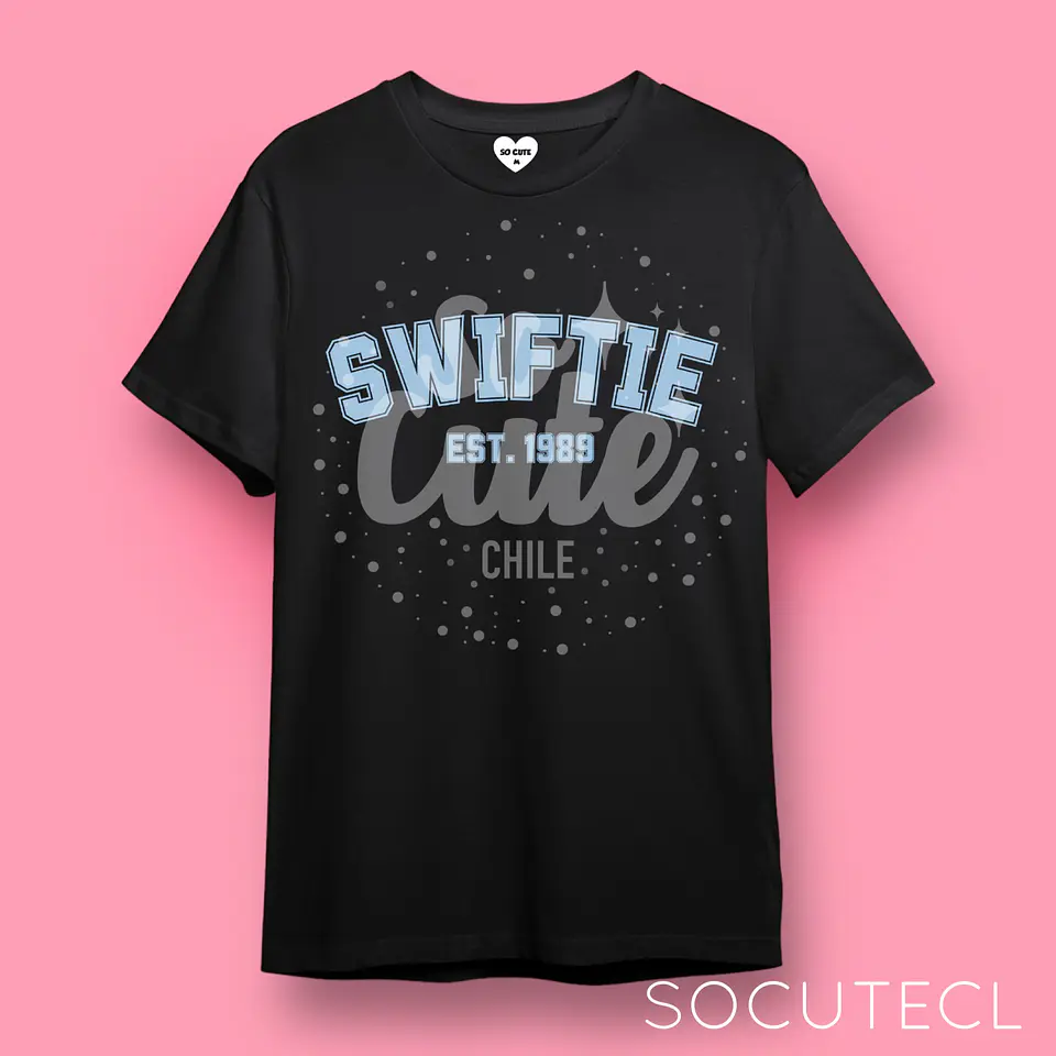 POLERA TAYLOR SWIFT ✨ SWIFTIE EST. 1989 ✨ 2