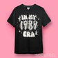POLERA TAYLOR SWIFT IN MY 1989 TV ERA LETRAS BEIGE - thumbnail 1