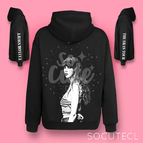 POLERON TAYLOR SWIFT THE ERAS TOUR ESTAMPADO MANGAS Y ESPALDA