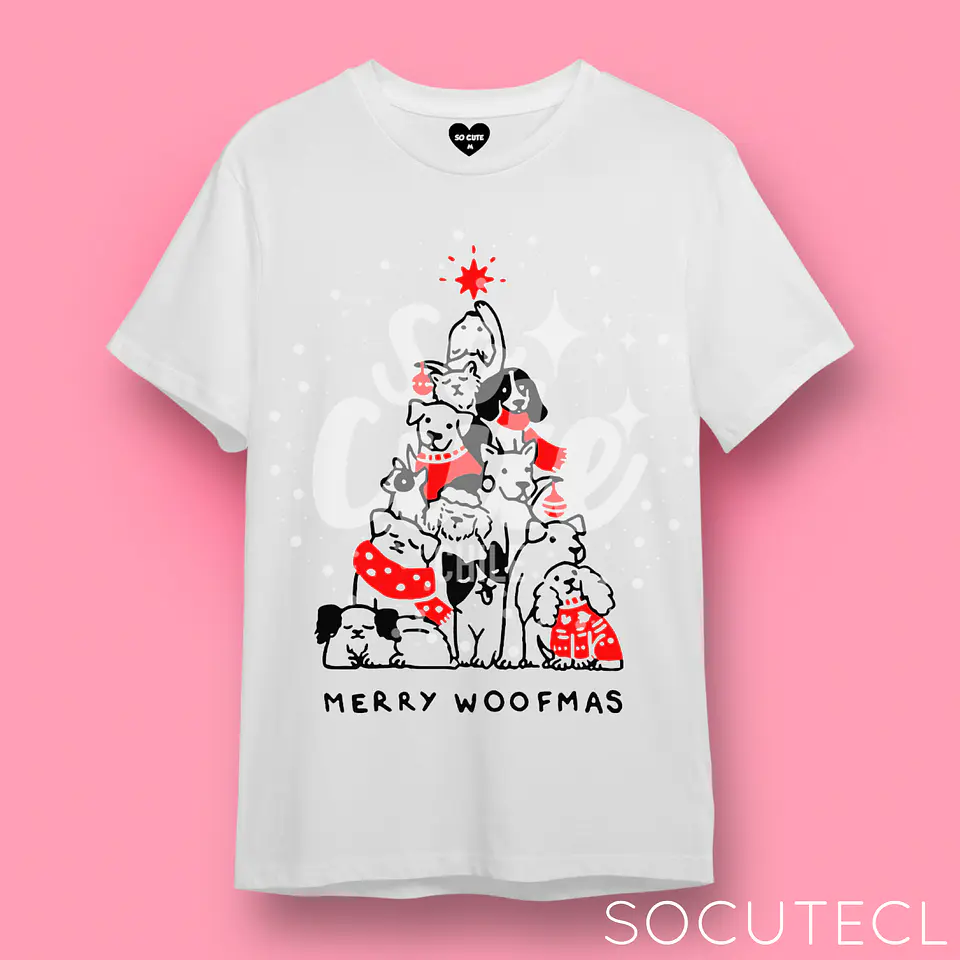 POLERA MERRY WOOFMAS 1
