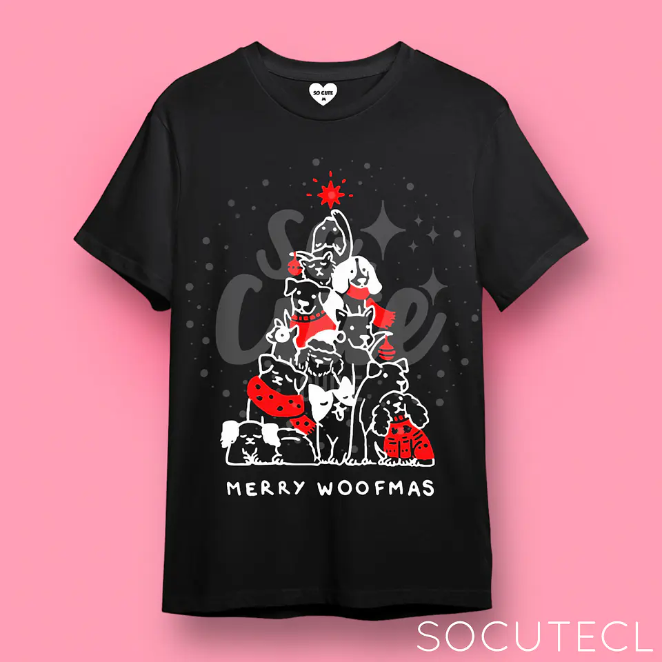 POLERA MERRY WOOFMAS 2