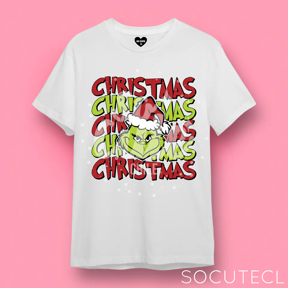 POLERA GRINCH CHRISTMAS  1