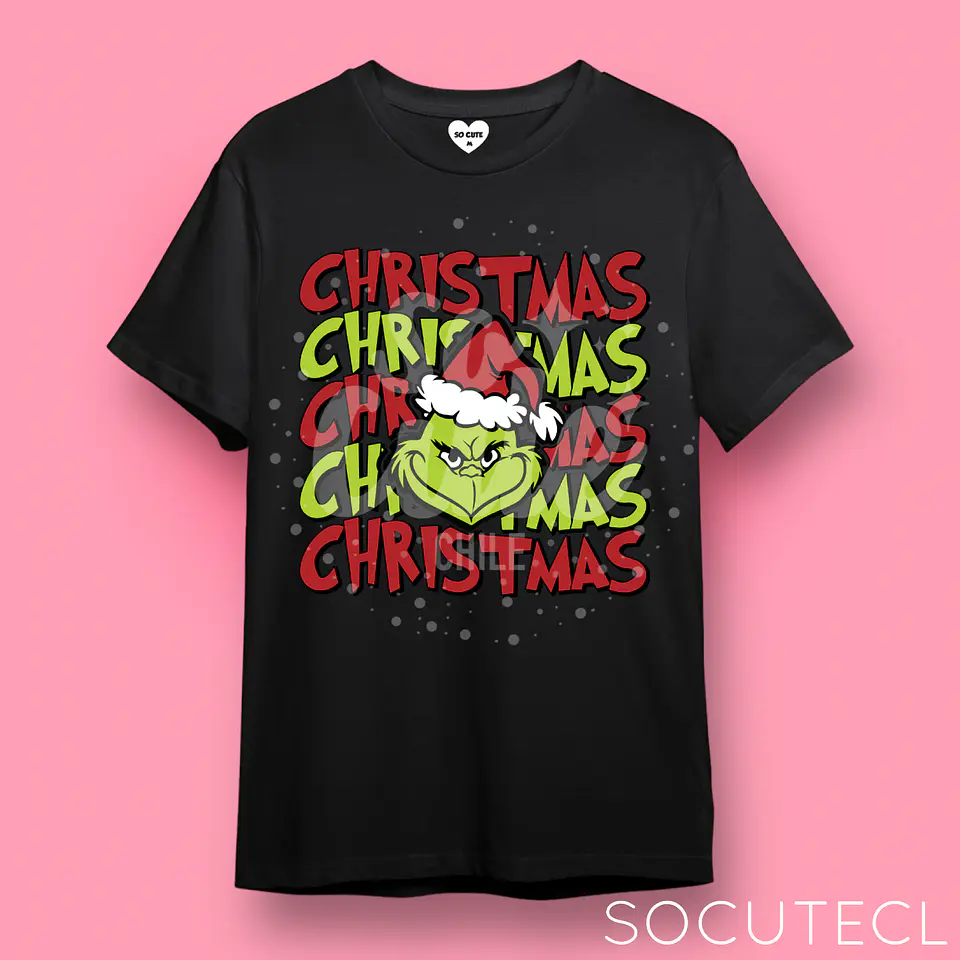 POLERA GRINCH CHRISTMAS  2
