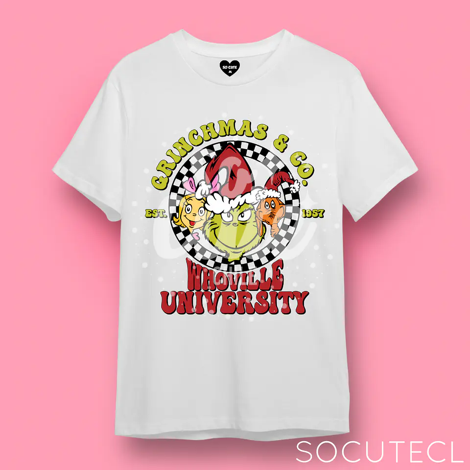 POLERA GRINCH WHOVILLE UNIVERSITY 1