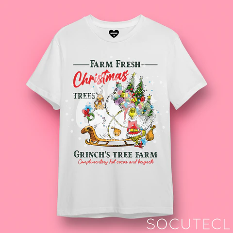 POLERA GRINCH’S TREE FARM