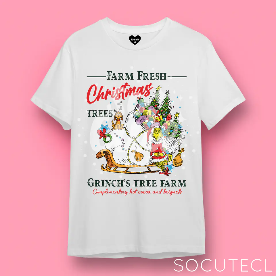 POLERA GRINCH’S TREE FARM 1