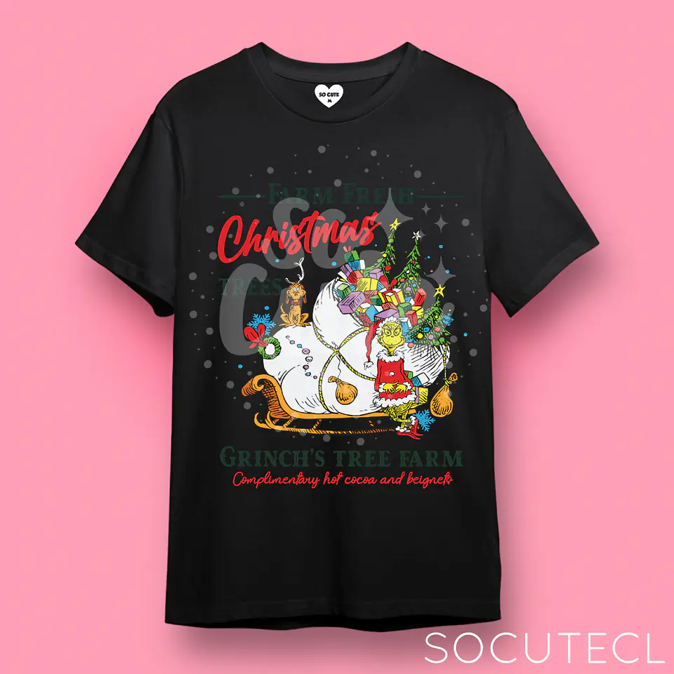 POLERA GRINCH’S TREE FARM 2