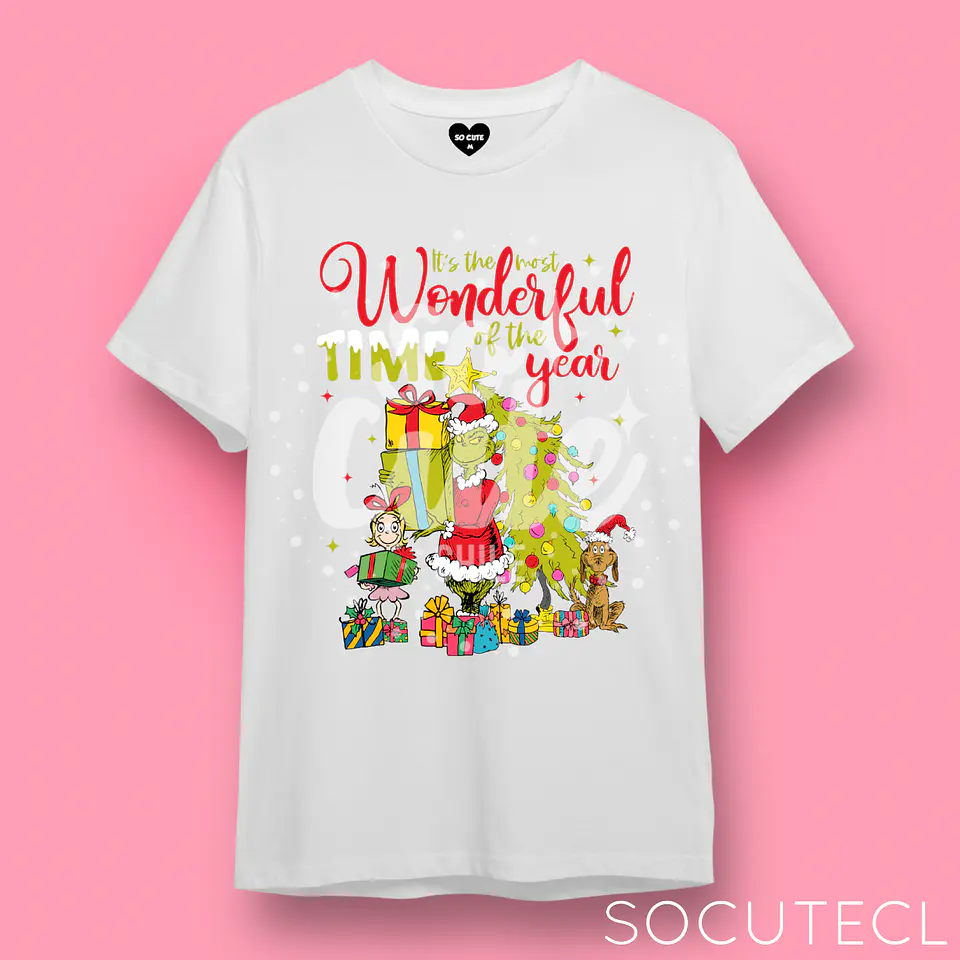 POLERA GRINCH WONDERFUL 1