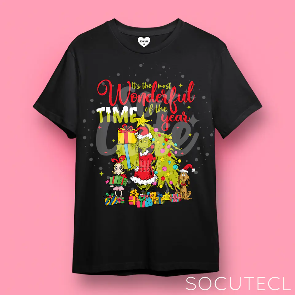 POLERA GRINCH WONDERFUL 2