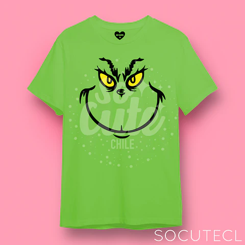 POLERA GRINCH FACE