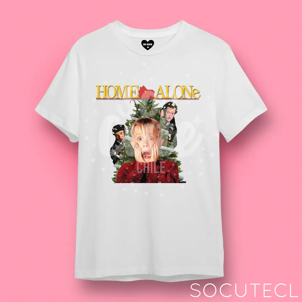 POLERA HOME ALONE MI POBRE ANGELITO 1