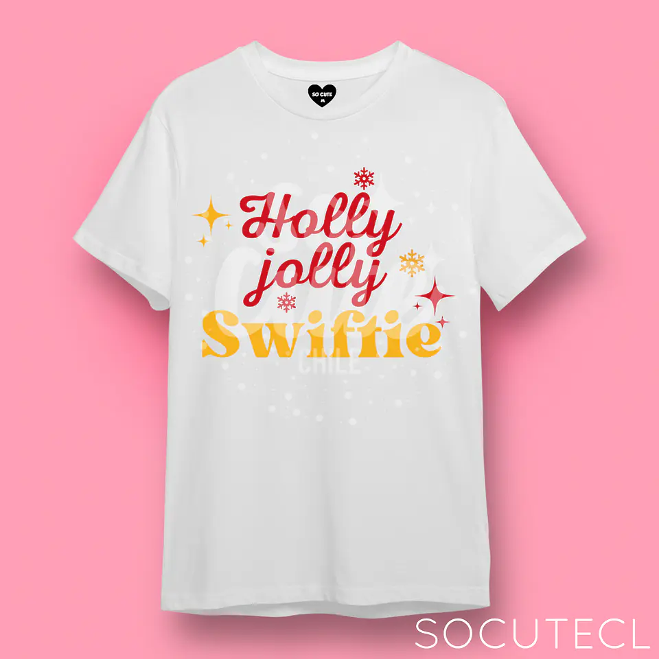 POLERA HOLLY JOLLY SWIFTIE TAYLOR SWIFT 1