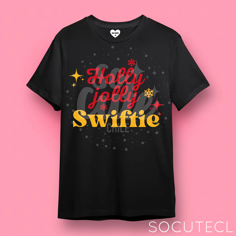 POLERA HOLLY JOLLY SWIFTIE TAYLOR SWIFT 2