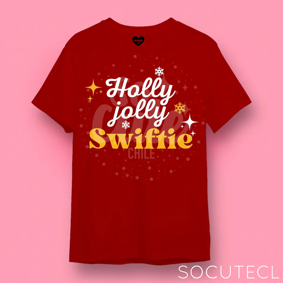 POLERA HOLLY JOLLY SWIFTIE TAYLOR SWIFT 3