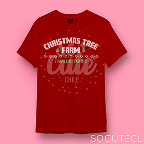 POLERA CHRISTMAS TREE FARM TAYLOR SWIFT - ROJO