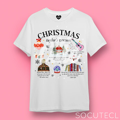 POLERA CHRISTMAS TAYLOR’S VERSION COLOR