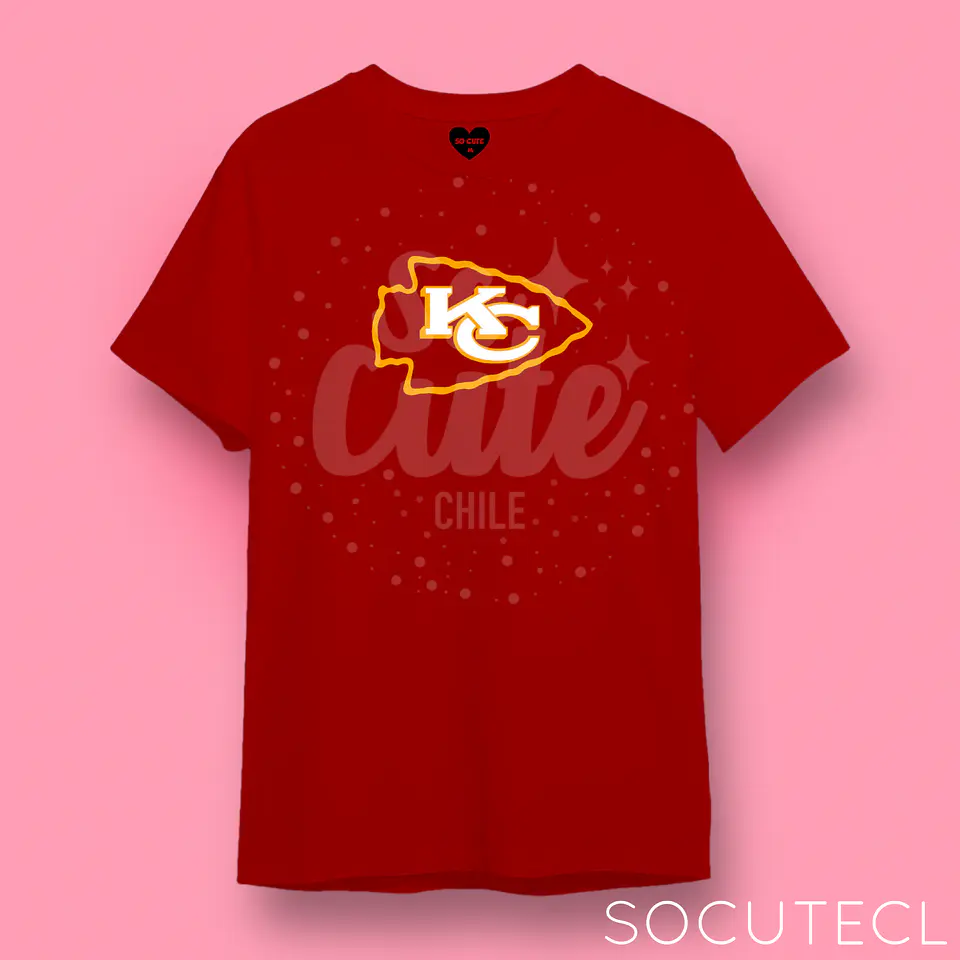POLERA KANSAS CITY CHIEFS TAYLOR SWIFT/TRAVIS KELCE 1