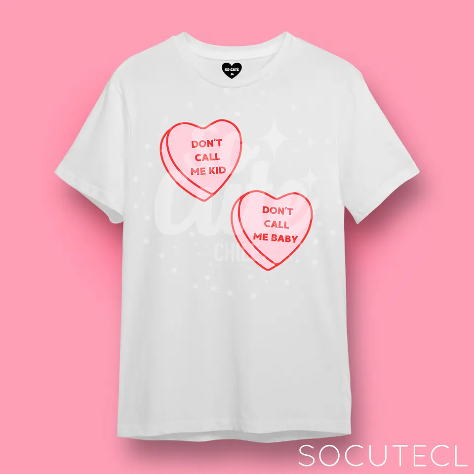 POLERA DON’T CALL ME KID, DON’T CALL ME BABY  1