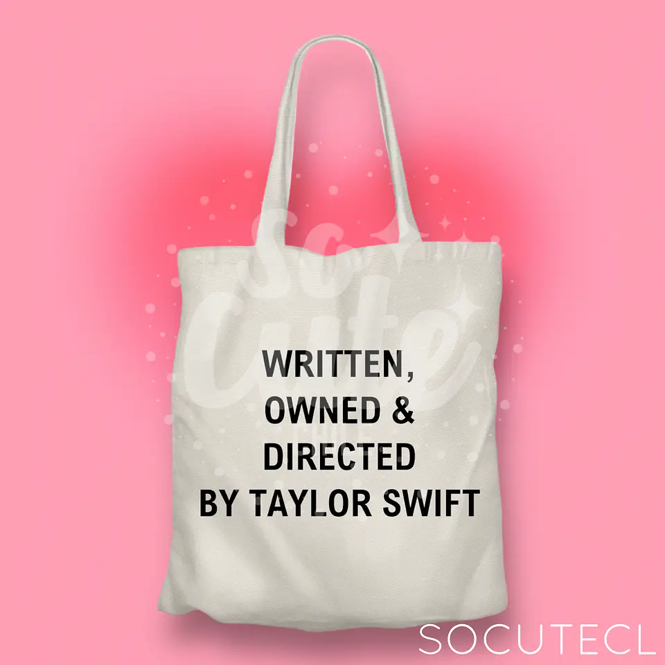 TOTE BAG WRITTEN, OWNED & DIRECTED BY TAYLOR SWIFT 1