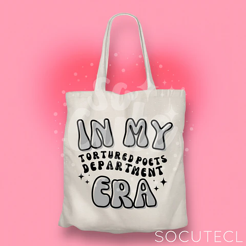 TOTE BAG IN MY TTPD ERA TAYLOR SWIFT (THE TORTURED POETS DEPARMENT)
