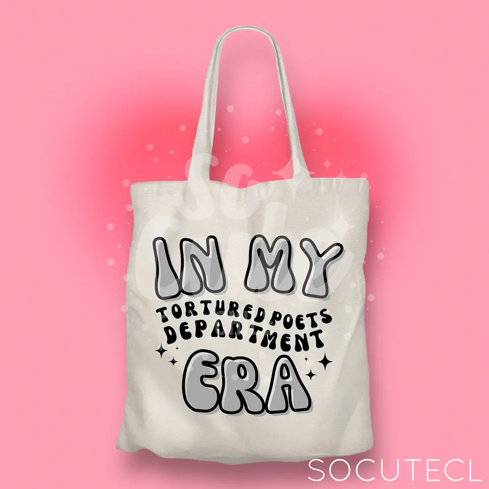 TOTE BAG IN MY TTPD ERA TAYLOR SWIFT (THE TORTURED POETS DEPARMENT) 1