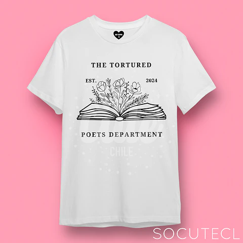 POLERA TAYLOR SWIFT TTPD OP. 4 (THE TORTURED POETS DEPARMENT)