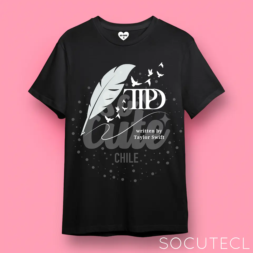 POLERA TTPD WRITTEN BY TAYLOR SWIFT (THE TORTURED POETS DEPARMENT) 2
