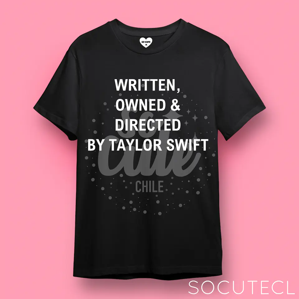 POLERA WRITTEN, OWNED & DIRECTED BY TAYLOR SWIFT 2