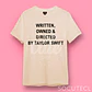 POLERA WRITTEN, OWNED & DIRECTED BY TAYLOR SWIFT - Miniatura 3