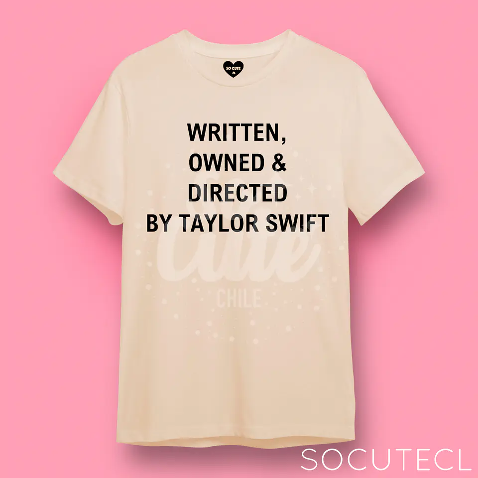 POLERA WRITTEN, OWNED & DIRECTED BY TAYLOR SWIFT 3