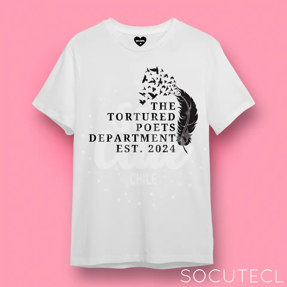 POLERA TAYLOR SWIFT TTPD EST. 2024 (THE TORTURED POETS DEPARMENT) 1