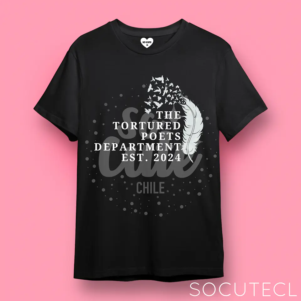 POLERA TAYLOR SWIFT TTPD EST. 2024 (THE TORTURED POETS DEPARMENT) 2