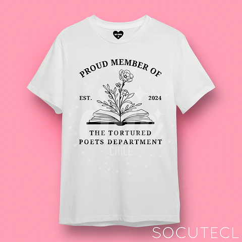 POLERA PROUD MEMBER OF TTPD TAYLOR SWIFT (THE TORTURED POETS DEPARMENT)