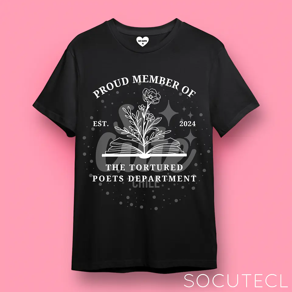 POLERA PROUD MEMBER OF TTPD TAYLOR SWIFT (THE TORTURED POETS DEPARMENT) 2