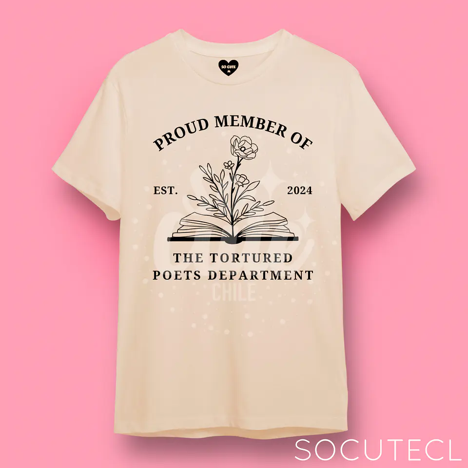 POLERA PROUD MEMBER OF TTPD TAYLOR SWIFT (THE TORTURED POETS DEPARMENT) 3