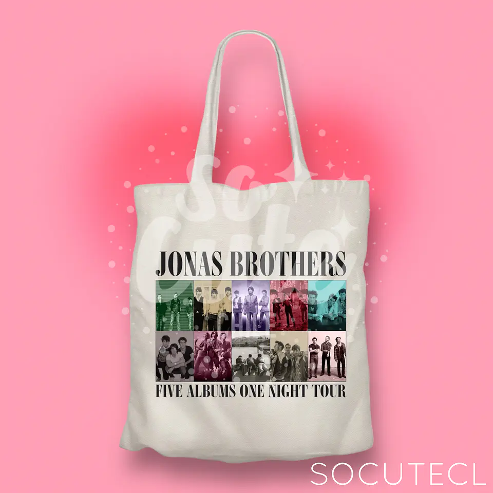 TOTE BAG JONAS BROTHERS TOUR 1