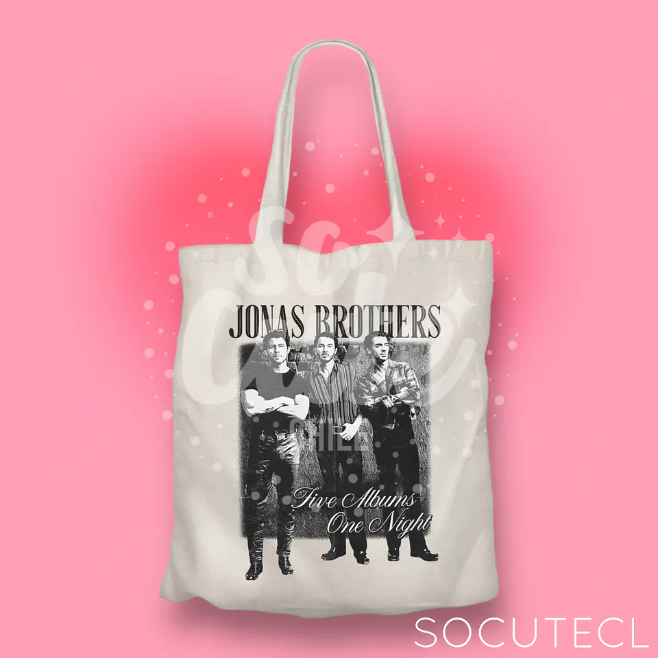 TOTE BAG JONAS BROTHERS 1