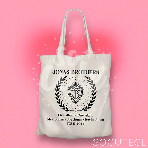 TOTE BAG JONAS BROTHERS