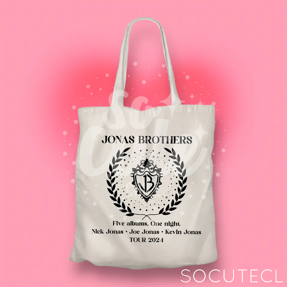 TOTE BAG JONAS BROTHERS 1
