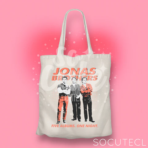 TOTE BAG JONAS BROTHERS