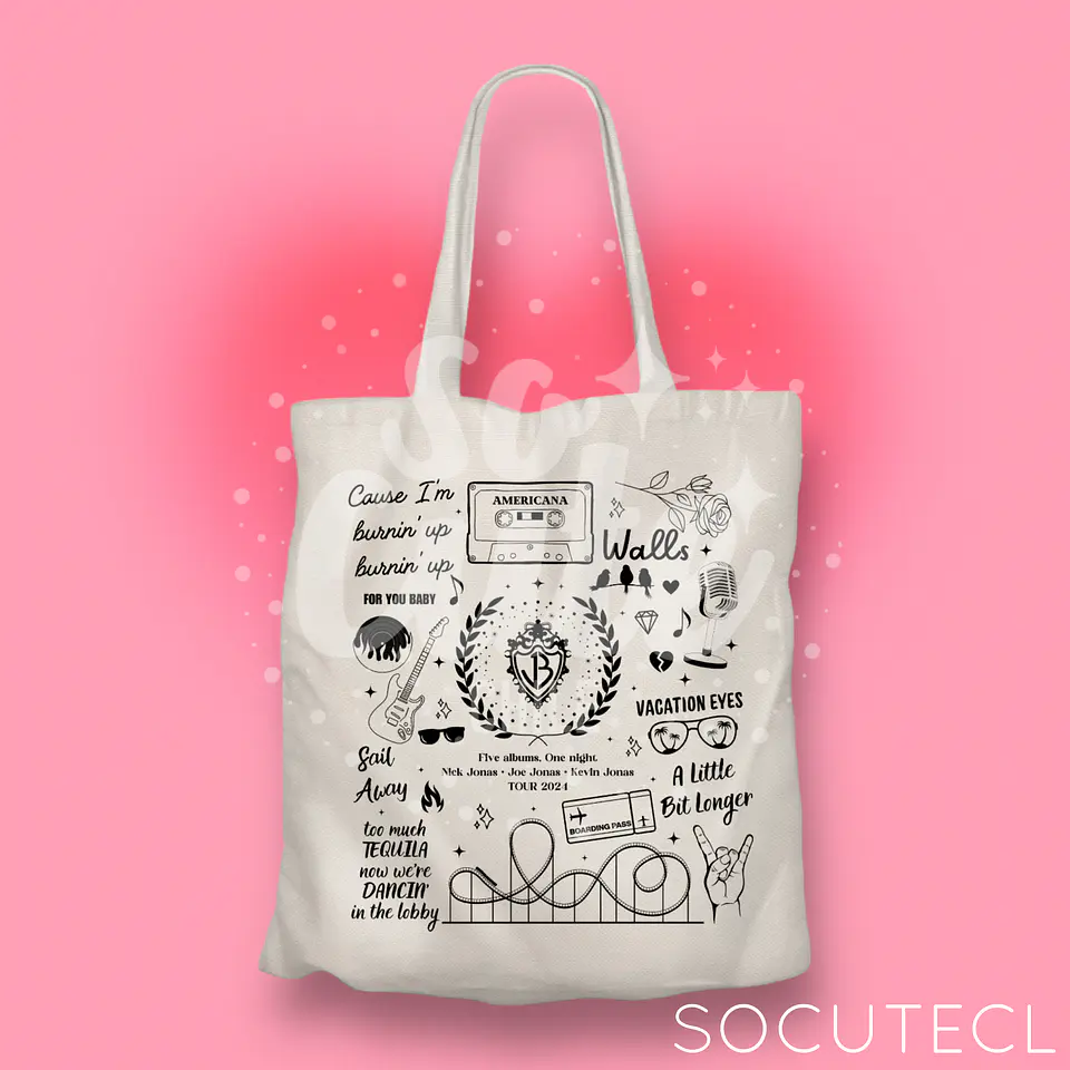 TOTE BAG JONAS BROTHERS 1
