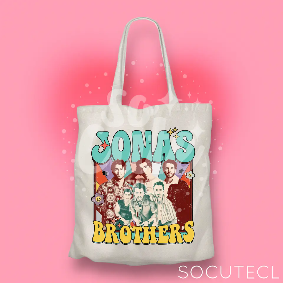 TOTE BAG JONAS BROTHERS 1
