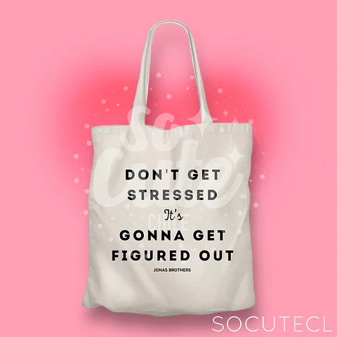 TOTE BAG JONAS BROTHERS DONT GET